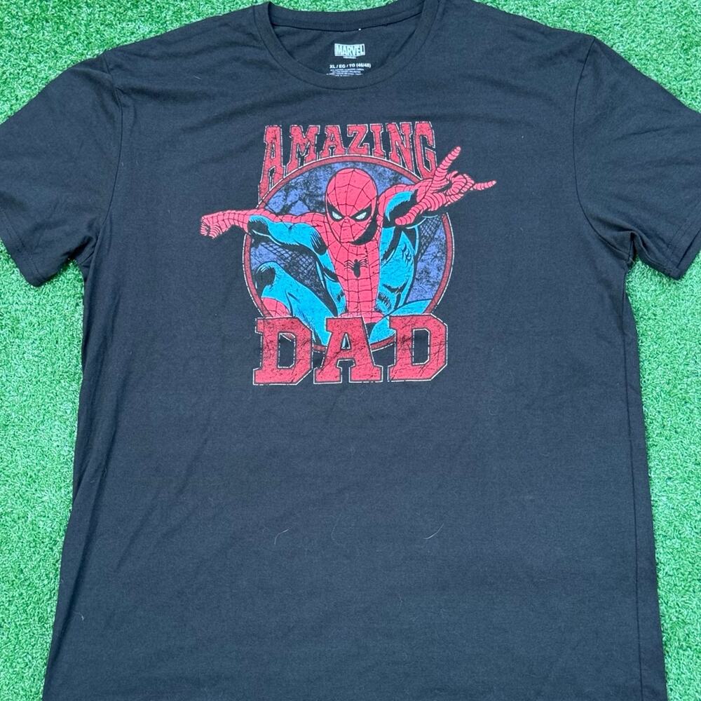 MARVEL Spiderman T Shirt Amazing Dad